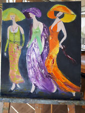 Tableau peinture huile. d'occasion  Aignay-le-Duc