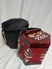 Buttons accordion concertina for sale  Highland