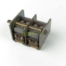 Capacitor variável dielétrico de ar ONE Broadcast Dual Gang unidade dupla 365P usado comprar usado  Enviando para Brazil