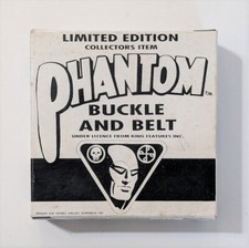 The Phantom 1989 Austrália Rara Edição Limitada #882/2.500 Fivela de Cinto Origem Caixa Ilust, usado comprar usado  Enviando para Brazil