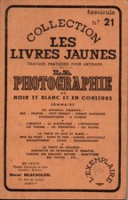 Collection livres jaunes d'occasion  Tours-