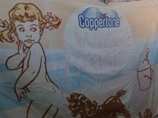 Usado, Toalha de praia Coppertone vintage Water Babies protetor solar 2007  comprar usado  Enviando para Brazil