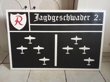 Panneau allemand luftwaffe d'occasion  Échillais
