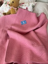 Vintage pink quilt for sale  SHANKLIN