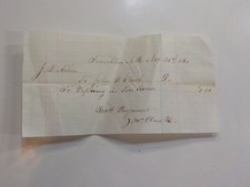 Antique document 1865 for sale  Irvine