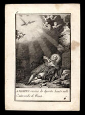 Santino incisione 1800 usato  Ragusa