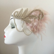 Ostrich feather fascinator for sale  BRISTOL