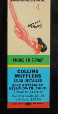 1950s collins mufflers for sale  Reading