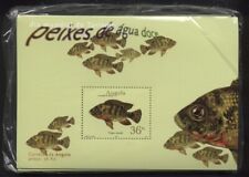 WHOLESALE: 100 x ANGOLA Block Fresh-water-fish 2001 (Mi Block 96) ** MNH ME 700,, usado comprar usado  Enviando para Brazil