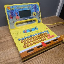 Usado, Bob Esponja Calça Quadrada V Tech Brinquedo Educativo Laptop 15 Atividades TESTADO comprar usado  Enviando para Brazil