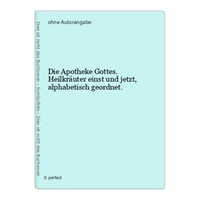 Apotheke gottes heilkräuter gebraucht kaufen  Krefeld