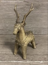 brass reindeer for sale  Gorham