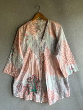Túnica feminina Soft Surroundings XL malha recife plissada colorida nova sem etiquetas comprar usado  Enviando para Brazil