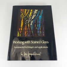 Working With Stained Glass Jean Jacques Duval 1972 1st Print Illustrated HCDJ  comprar usado  Enviando para Brazil