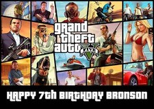 Gta personalised edible for sale  LONDON