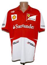 Usado, CAMISA ASSINADA SCUDERIA FERRARI RACING TEAM FORMULA 1 F1 ONE PUMA L comprar usado  Enviando para Brazil
