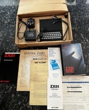 Vintage sinclair zx81 d'occasion  Expédié en Belgium