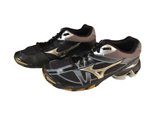 Tênis de corrida Mizuno feminino tamanho 7.5 Wave Bolt 6 430224 9073 preto comprar usado  Enviando para Brazil