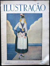 Ilustração #91 - October 1929 - Portuguese Illustration Magazine, usado comprar usado  Enviando para Brazil