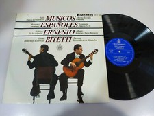 Spanish Musicians On The Guitar By Ernesto Bitetti - LP 12" Vinyl VG/VG - T segunda mano  Embacar hacia Mexico