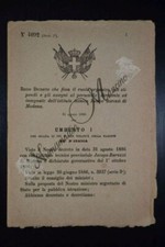 Regio decreto umberto usato  Monte di Procida