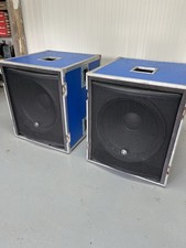 Pair mackie subwoofer for sale  FARNHAM