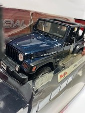 Minicarro Jeep Maisto 1/18 Wrangler Rubicon 4Wd real comprar usado  Enviando para Brazil