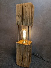 Altholz balkenlampe unikat gebraucht kaufen  Beindersheim, Heuchelheim, Kleinniedesh