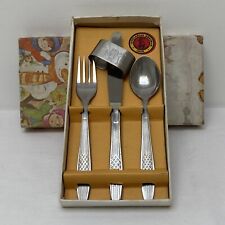 Conjunto de talheres infantis vintage português de três peças Herdmar comprar usado  Enviando para Brazil
