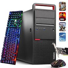 PC de escritorio para juegos Lenovo MT Intel i5-8500 64 GB SSD 2 TB HDD NVIDIA GTX Win 11 segunda mano  Embacar hacia Argentina