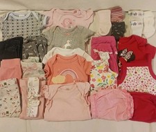 Lote de roupas aleatórias para bebês meninas tamanho verão recém-nascido até 3 meses 26 itens  comprar usado  Enviando para Brazil