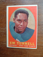 Tunnell 1958 topps for sale  Essex