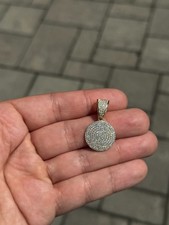 Colar pingente círculo disco moissanita 1,50 CTW masculino ouro amarelo 14k GRA comprar usado Colar pingente círculo disco moissanita 1,50 CTW masculino ouro amarelo 14k GRA comprar usado  Enviando para Brazil