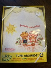 Pijama Strawberry Shortcake Baby Sleeper Vintage 1980 com pés grandes 18-23 libras comprar usado  Enviando para Brazil