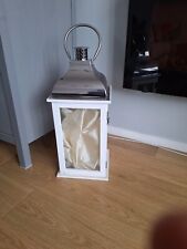 White wooden lanterns for sale  BUCKLEY