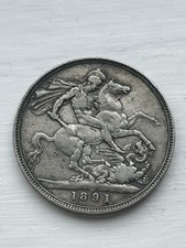 Victoria 1891 silver for sale  NOTTINGHAM