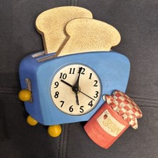 Quirky toast clock for sale  SOUTH CROYDON