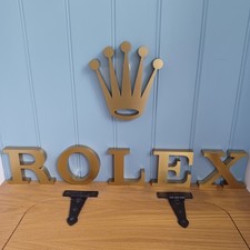 Rolex wall sign for sale  GRIMSBY