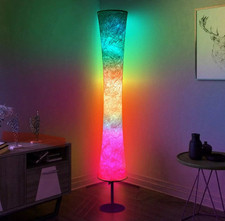 Lâmpada de assoalho inteligente AKT LIGHTING, lâmpada LED com mudança de cor RGB, controle de aplicativo moderno... comprar usado  Enviando para Brazil
