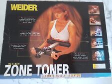 Weider zone toner for sale  LEEDS