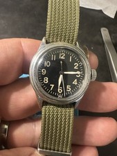 Vintage 1942 Elgin WW2 A-11 relógio piloto. Ano raro. Manutenção! comprar usado  Enviando para Brazil