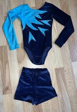 Turnanzug pailletten dazu gebraucht kaufen  Bad Oeynhausen
