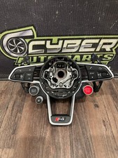 Usado, 2021 AUDI R8 MOLDURA DE BOTÃO DE CONTROLE DE VOLANTE COM CÂMBIO DE PÁS FABRICANTE DE EQUIPAMENTO ORIGINAL *LEIA* comprar usado  Enviando para Brazil