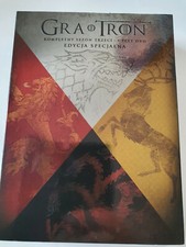Gra O Tron - Sezon Trzeci EDYCJA SPECJALNA 5xDVD Polish Game Of Thrones na sprzedaż  PL