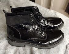 Rieker black patent for sale  WARRINGTON
