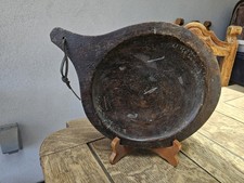 Usado, Antiga tigela de madeira esculpida prato cozinha primitiva comprar usado  Enviando para Brazil