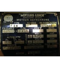 Moteur asynchrone f2n d'occasion  Saint-Chamond