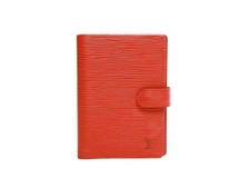 Autêntica capa de notebook Louis Vuitton vermelha Epi Agenda PM comprar usado  Enviando para Brazil