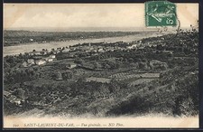 CPA Saint-Laurent-du-Var, Vue générale du paysage et de la rivière  comprar usado  Enviando para Brazil