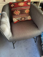 Fabric tub chair for sale  NORWICH